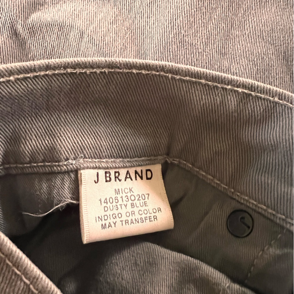 J Brand Mick Dusty Blue jeans 29 skinny fit stretch